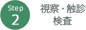視察・触診検査